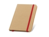 Блокнот карманного размера «FLAUBERT», красный, картон