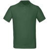 Рубашка поло мужская Inspire, темно-зеленая, зеленый, хлопок