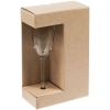Набор из 2 бокалов для шампанского «Энотека», бокал - стекло; коробка - картон