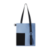 Шоппер Superbag Color (серый с чёрным), серый с чёрным, хлопок