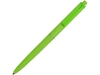 Ручка пластиковая soft-touch шариковая «Plane», зеленый, soft touch