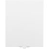 Рамка Transparent с шубером, белая, белый, рамка - пластик; шубер - бумага