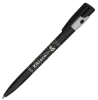 Ручка шариковая KIKI ECOLINE, черный/белый, экопластик, черный, белый, пластик ecoline