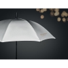 Отражающий ветрозащитный зонт, тускло-серебряный, полиэстер