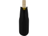 Чехол для бутылки «Noun» из переработанного неопрена, черный, неопрен