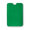 Чехол для кредитной карты, зеленый-зеленый, пластик