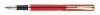 Ручка перьевая Pierre Cardin ECO, цвет - красный металлик. Упаковка Е, красный, нержавеющая сталь, ювелирная латунь