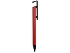 Ручка-подставка шариковая «Кипер Металл», черный, красный, пластик, металл