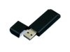 USB 2.0- флешка на 4 Гб с оригинальным двухцветным корпусом, черный, белый, пластик
