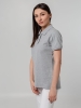 Рубашка поло женская Virma Stretch Lady, серый меланж, серый, плотность 200 г/м²; пике, хлопок 95%; эластан 5%