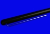 Шариковая ручка GrafeeX в чехле, черная с синим, черный, металл; алюминий