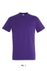 Фуфайка (футболка) IMPERIAL мужская,Темно-фиолетовый XXL, темно-фиолетовый