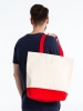 Холщовая сумка Shopaholic, красная, красный, хлопок