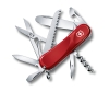 Нож перочинный VICTORINOX Junior 03, 85 мм, 15 функций, с фиксатором лезвия, красный, красный, пластик abs / cellidor