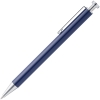 Ручка шариковая Attribute, синяя, синий, алюминий