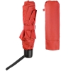 Зонт складной Hit Mini, ver.2, красный, красный, 190t; ручка - пластик, стеклопластик; купол - эпонж, каркас - сталь
