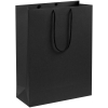 Пакет бумажный Porta XL, черный, черный, бумага