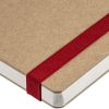 Ежедневник Eco Write Mini, недатированный, с красной резинкой, красный, картон