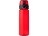 Бутылка спортивная «Capri», красный, пластик