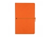 Ежедневник недатированный А5 «Tokyo», оранжевый, кожзам, soft touch