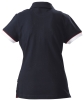 Рубашка поло женская Antreville, темно-синяя, синий, пике; хлопок 100%, плотность 240 г/м²