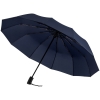 Зонт складной Fiber Magic Major, темно-синий, синий, купол - эпонж, спицы - фибергласс