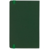 Блокнот Shall Direct, зеленый, зеленый, металл, кожзам