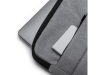 Чехол KEBAL для ноутбука 15", серый, полиэстер