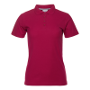 Рубашка поло женская STAN хлопок/полиэстер 185, 04WL, Бордовый, бордовый, 185 гр/м2, хлопок