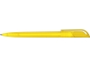Ручка пластиковая шариковая «Миллениум фрост», желтый, пластик