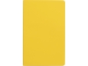 Блокнот А5 «Softy» soft-touch, желтый, пластик, soft touch