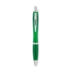 Ручка шариковая, прозрачно-зеленый, rpet