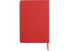 Блокнот А5 «Magnet» soft-touch с магнитным держателем для ручки, красный, пластик