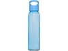 Бутылка спортивная «Sky» из стекла, синий, пластик, стекло