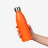 Термобутылка вакуумная герметичная Fresco, оранжевая, оранжевый