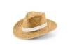 Шляпа из натуральной соломы «JEAN POLI», белый, растительные волокна