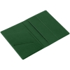 Обложка для паспорта Devon, темно-зеленый, зеленый, кожзам