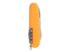 Нож перочинный, 90 мм, 11 функций, оранжевый, серебристый, пластик, металл