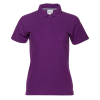 Рубашка поло женская STAN хлопок/полиэстер 185, 104W, Фиолетовый, фиолетовый, 185 гр/м2, хлопок