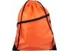 Рюкзак «Oriole» с карманом на молнии, оранжевый, полиэстер