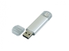 USB 2.0/micro USB- флешка на 32 Гб, серебристый, металл