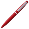 Ручка шариковая Bolt Soft Touch, красная, красный, металл; покрытие софт-тач