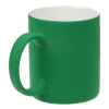Кружка Promo Soft c покрытием софт-тач, зеленая, зеленый, фарфор; покрытие софт-тач