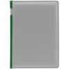 Ежедневник Spain Shall, недатированный, серый с зеленым, зеленый, серый, искусственная кожа; покрытие софт-тач