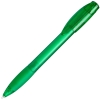 X-5 FROST, ручка шариковая, фростированный зеленый, пластик, зеленый, пластик, прорезиненная поверхность