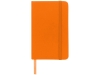 Блокнот А6 «Spectrum» с линованными страницами, оранжевый, картон