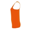 Майка женская Sporty TT Women, оранжевый неон, оранжевый, полиэстер 100%, плотность 140 г/м²