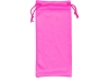 Чехол «Clean» для солнцезащитных очков, розовый, полиэстер