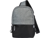 Двухцветная сумка на одно плечо «Reclaim», серый, полиэстер