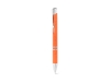 Ручка шариковая «BETA WHEAT», оранжевый, серебристый, пластик, растительные волокна